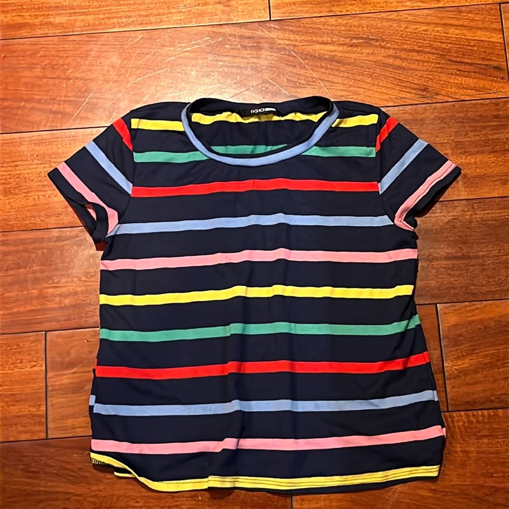 Preloved Size Small Stripe tee